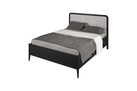 Кровать с мягкой вставкой без изножья 1600